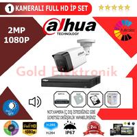Dahua 1'li 2MP 1080P İP Kamera Seti
