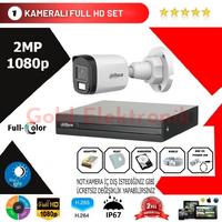 Dahua 1 Kameralı Fullcolor Gece Görüşlü AHd Kamera Sistemi