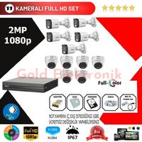 Dahua 11'li Set 2Mp 1080p  Hd Kamera Sistemi