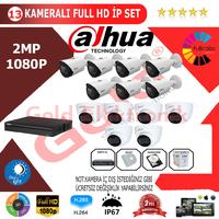 Dahua 13'lü 2MP 1080P İP Kamera Seti