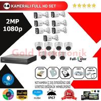 Dahua 14'lü Set 2Mp 1080p  Hd Kamera Sistemi