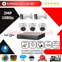 Dahua 5'li Set 2Mp 1080p  Hd Kamera Sistemi