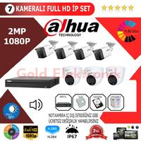 Dahua 7'li 2MP 1080P İP Kamera Seti