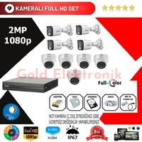 Dahua 9'lu Set 2Mp 1080p  Hd Kamera Sistemi