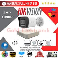 Hikvision 1'li 2MP 1080P İP Seti