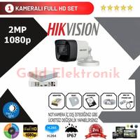 Hikvision 1'li Set 2 Mp 1080p Hd Kamera Sistemi