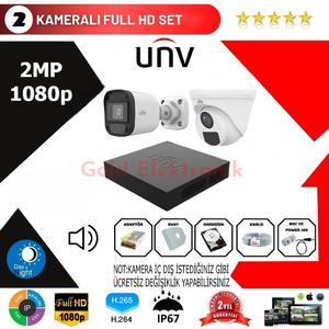 UNV 2 Kameralı Ahd Kamera Sistemi
