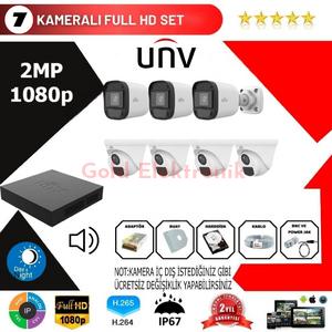 UNV 7 Kameralı Ahd Kamera Sistemi