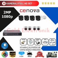Cenova 8'li Set 2 Mp 1080p Hd Kamera Sistemi