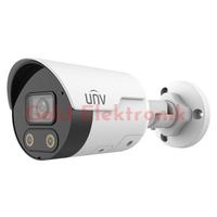 Uniview IPC2128SB-ADF40KMC-I0 8 MP WDR Active Deterrence IR Bullet Network Kamera, Sesli 8 MP Ultra 265 4mm IR Bullet  Kamera (30m IR)