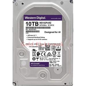 Western Digital 10tb hdd WD102PURX  SATA 3.0 7200 RPM Harddisk